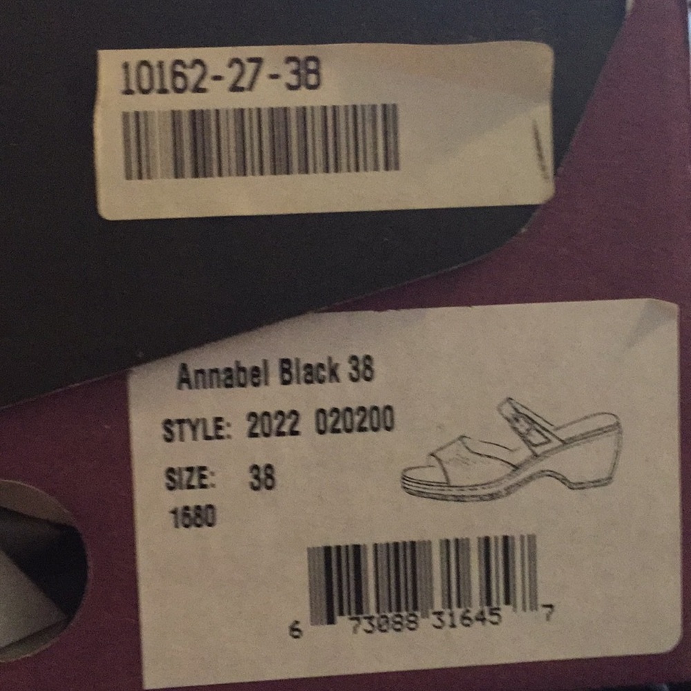 Dansko sandals 38  Annabel - Picture 3 of 9